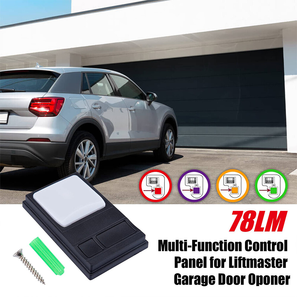 Multi-Function Garage Door Opener For Chamberlain Wall Control Remote Fast Ship