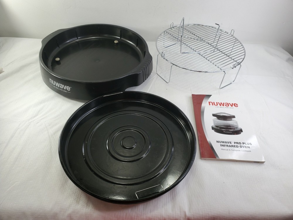 NuWave Pro Oven Models 20621 Replacement Parts Drip Pan Base & Rack instructions
