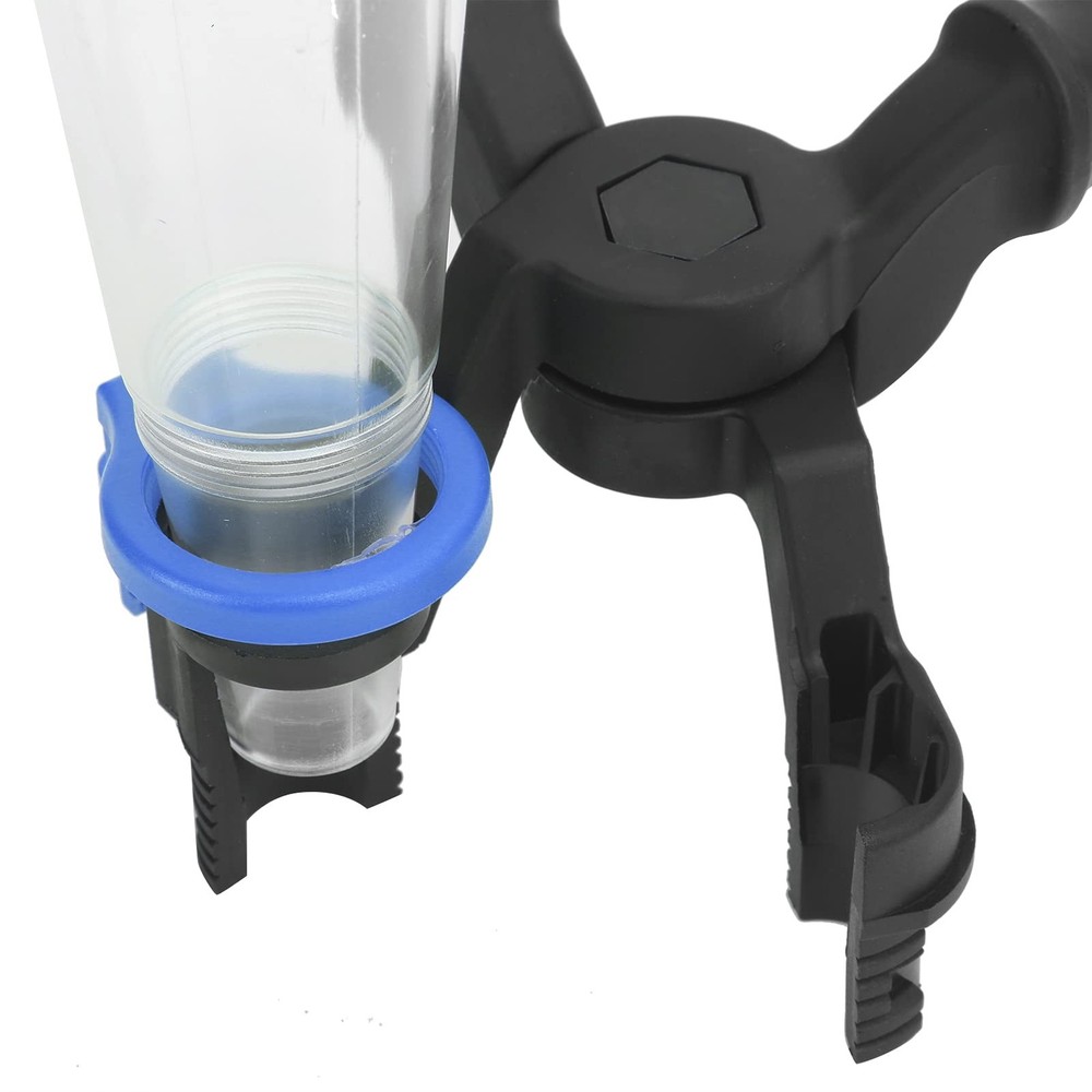 Fast-Clamp Universal Oil Filter, 3PCS Engine Funnel Kit, Change blue