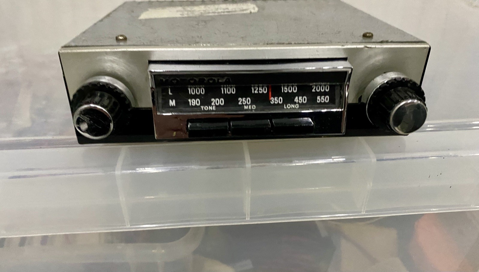 Motorola 125X Car Radio Classic Vintage fully working