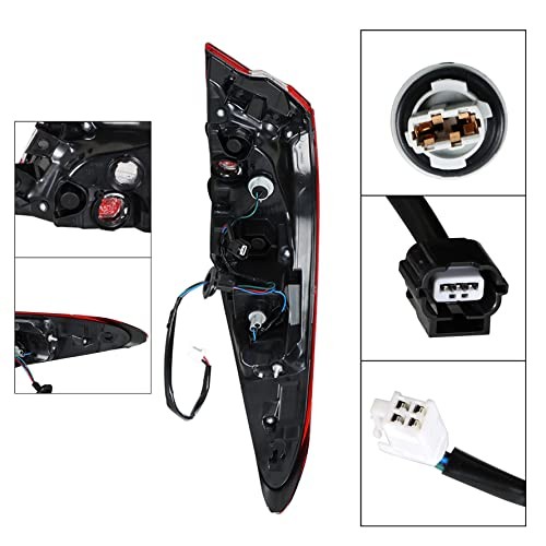 1-Pack Rear Left Tail Light Assembly Replacement for Camry 2018 2019 2020