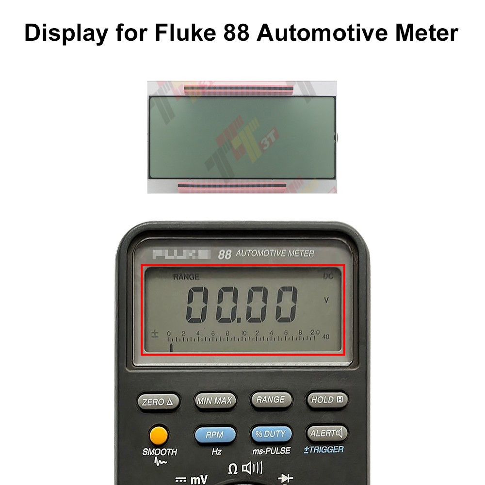 Display for Fluke 88 Digital Multimeter