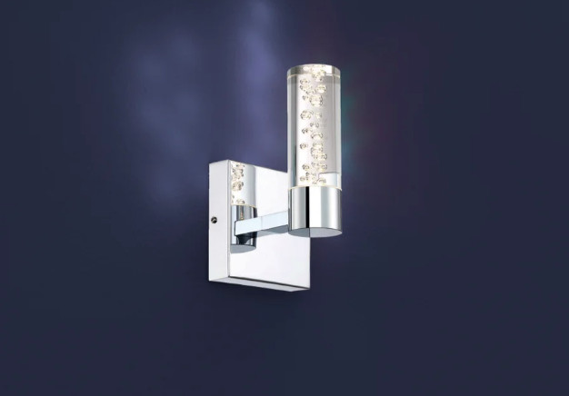 H2O 1 Light Bubble Wall Sconce in Chrome