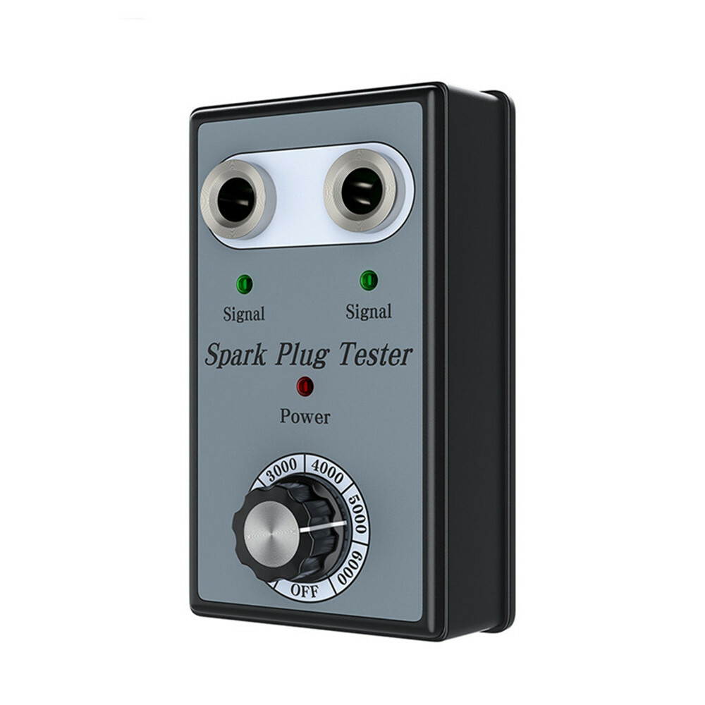 Car Spark Plug Tester Ignition Plug Analyzer Diagnostic Tool Dual Hole Detector