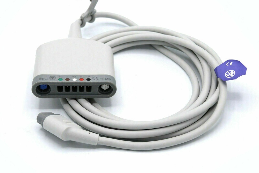 Multi-Link Siemens / Draeger Drager ECG Trunk Cable 5 Lead Compatible