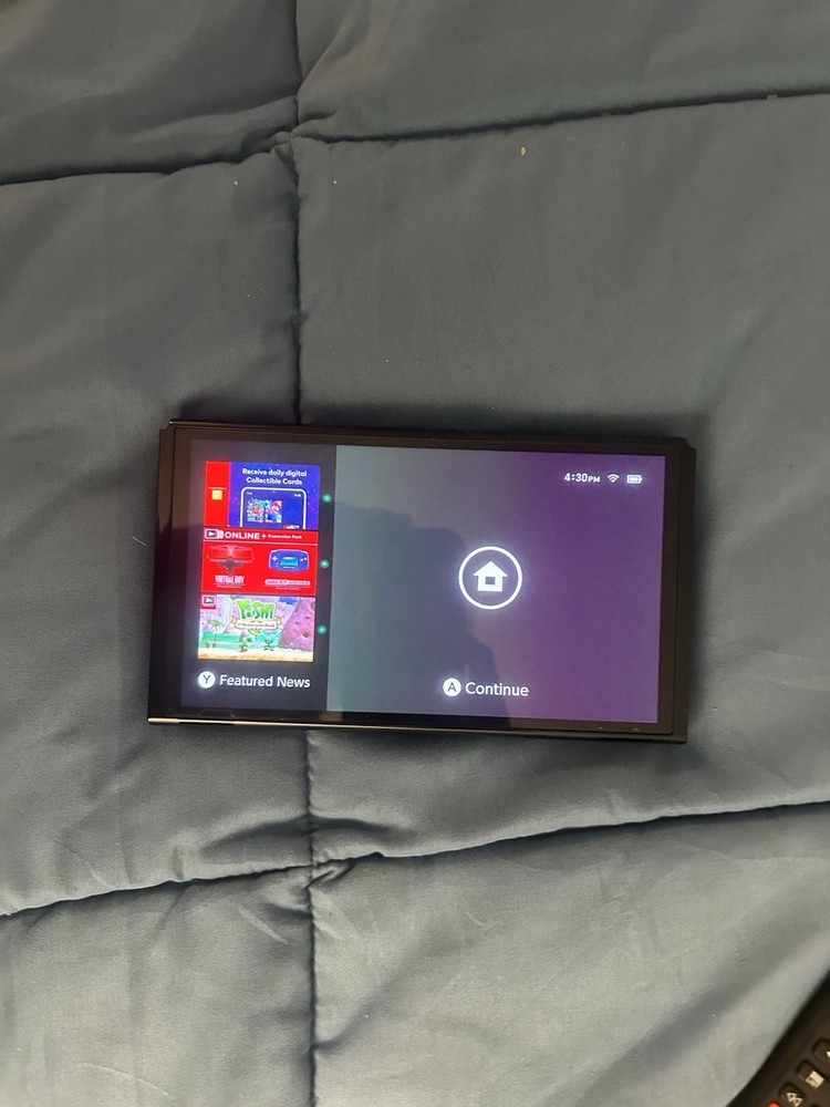 Nintendo Switch OLED with pokemon z-a