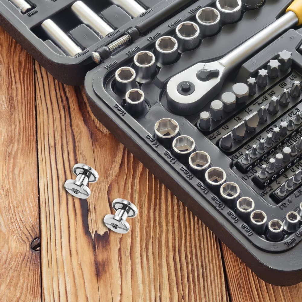 2 Pcs Replacement Scuba Screws Hardware for Diving Backplate Book