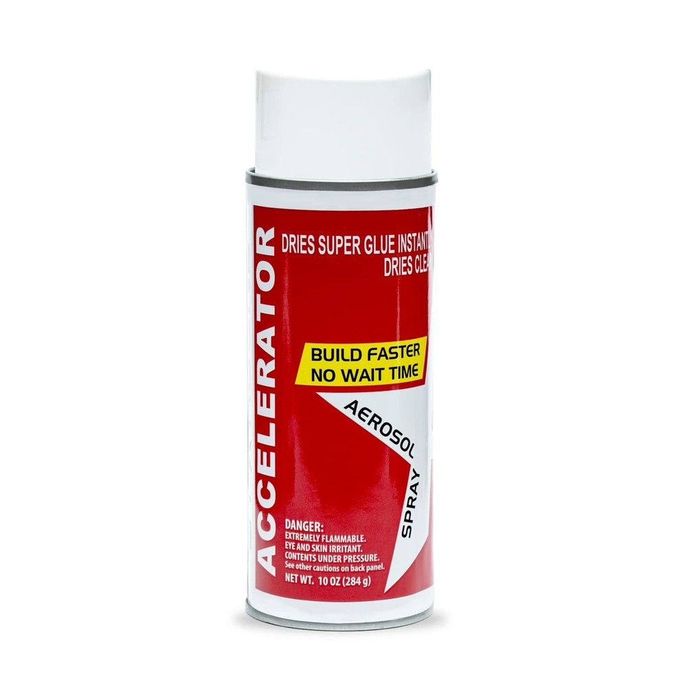 Starbond CA Glue Accelerator (10 Ounce) - Instantly Dries Super Glue
