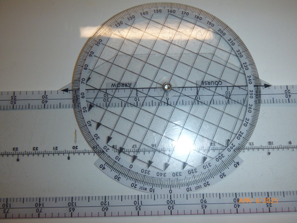 Jeppesen PJ-1 Rotating Azimuth Plotter