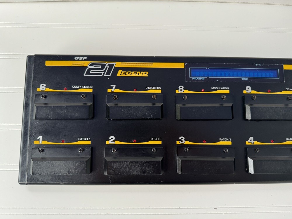 DIGITECH GSP 21 LEGEND guitar multi effects FOOTSWITCH (gb20)