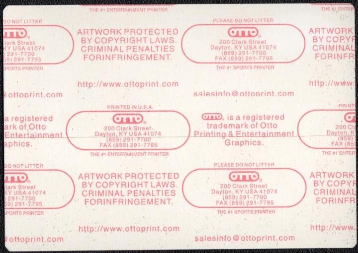 Dickey Betts Backstage Pass - 2006 Cloth Pass