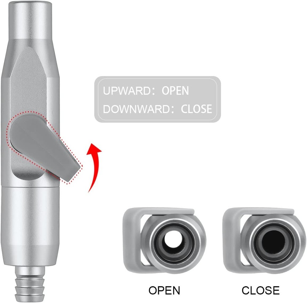 Saliva Ejector Suction Tip Adaptor Valve Weak Suction Adaptor