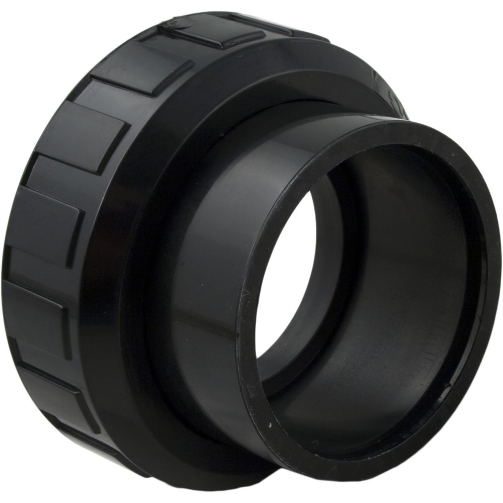 Half Union, 2", with O-Ring : 634024BLK