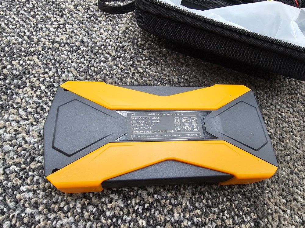 Multi-function Car Jump Starter WK-A6 Yellow 29800mAh