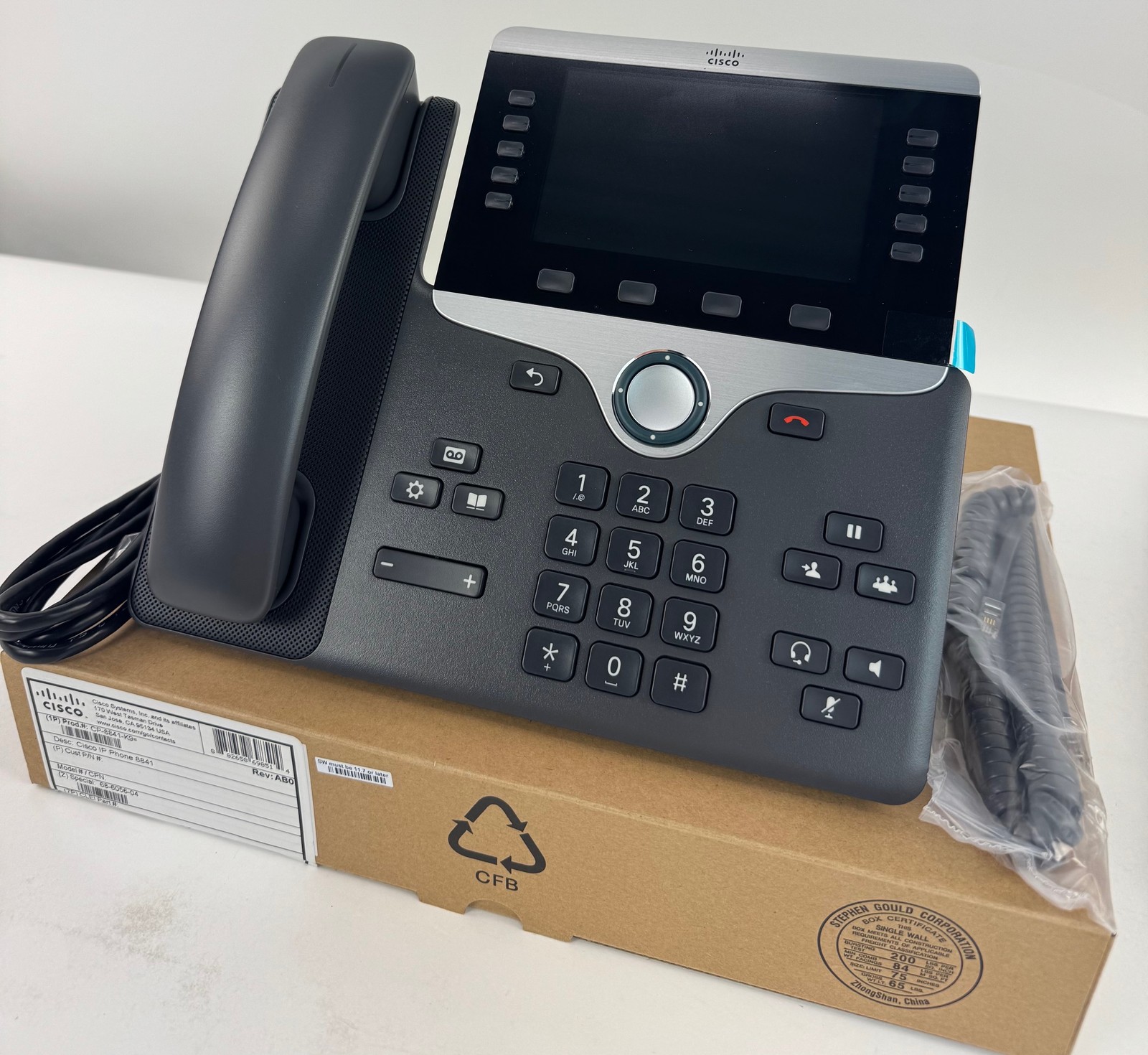 Cisco 8841 IP Phone - CP-8841-K9= - New - Unused - Bulk