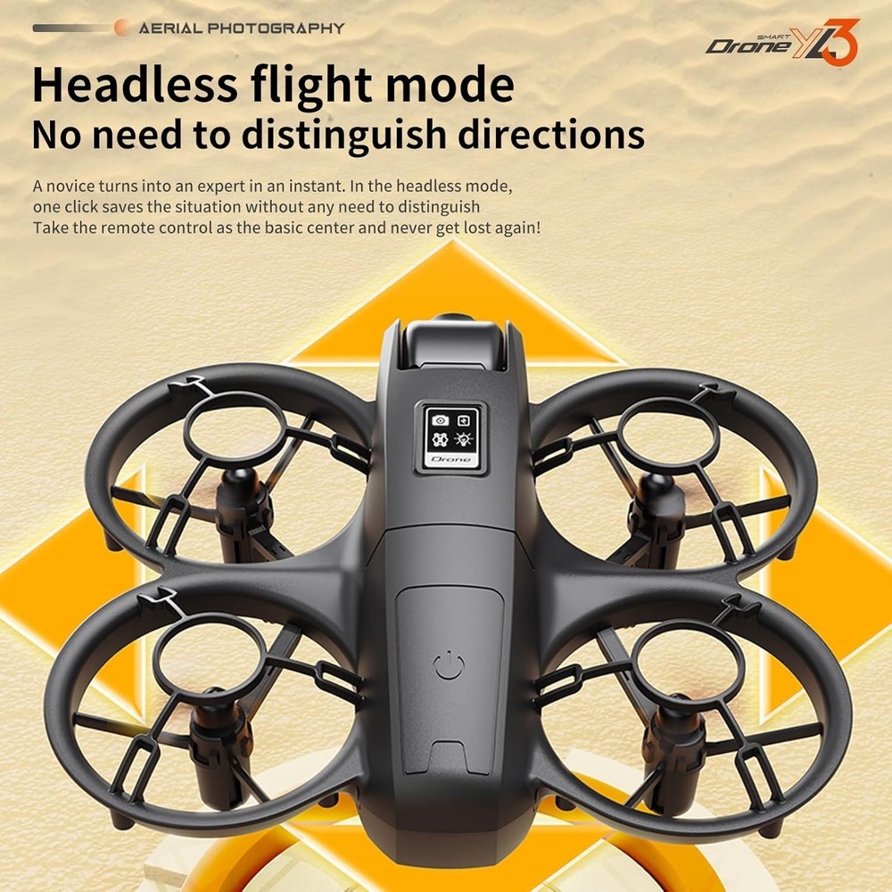 4K HD Drone With Remote Control, Dual Camera One-Touch Operation