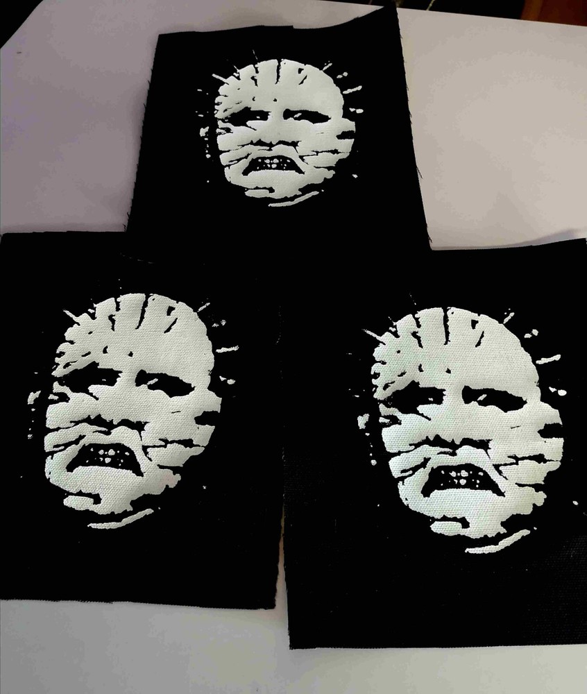 pinhead patch horror patches