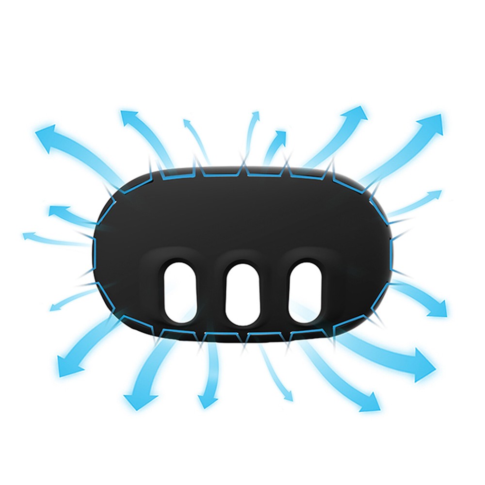 Silicone Protective Case Cover Dust-proof Shell For Quest 3 VR Accessories