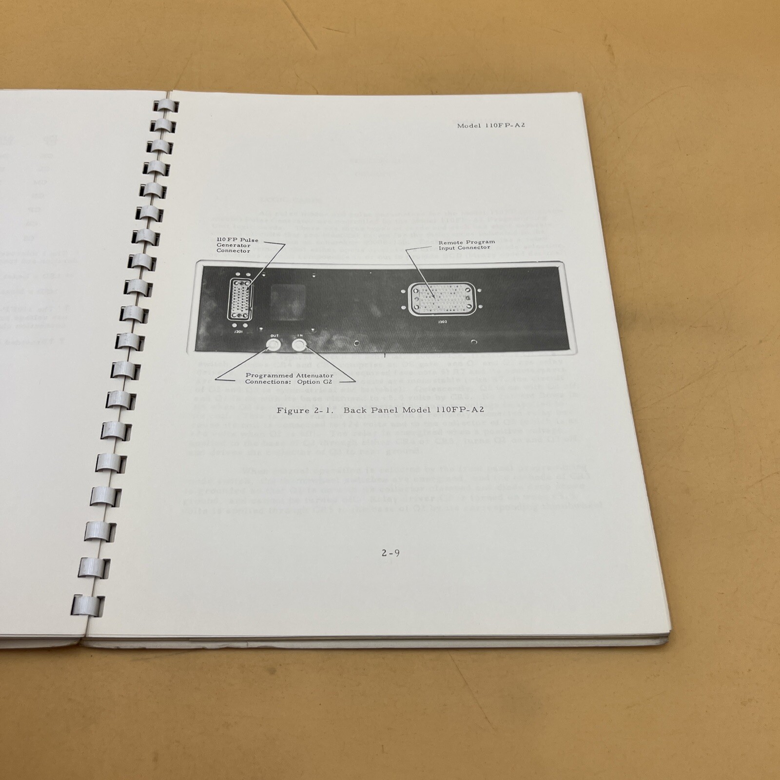 Datapulse Model 110FP-A2 Programming Unit Operation and Maintenance Manual