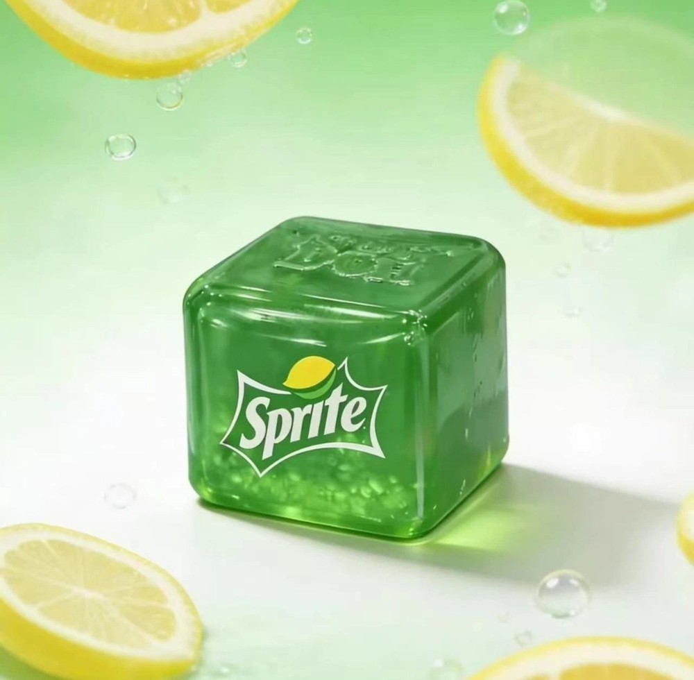 Needoh Limited Edition Sprite Nice Cube Suptid Squish