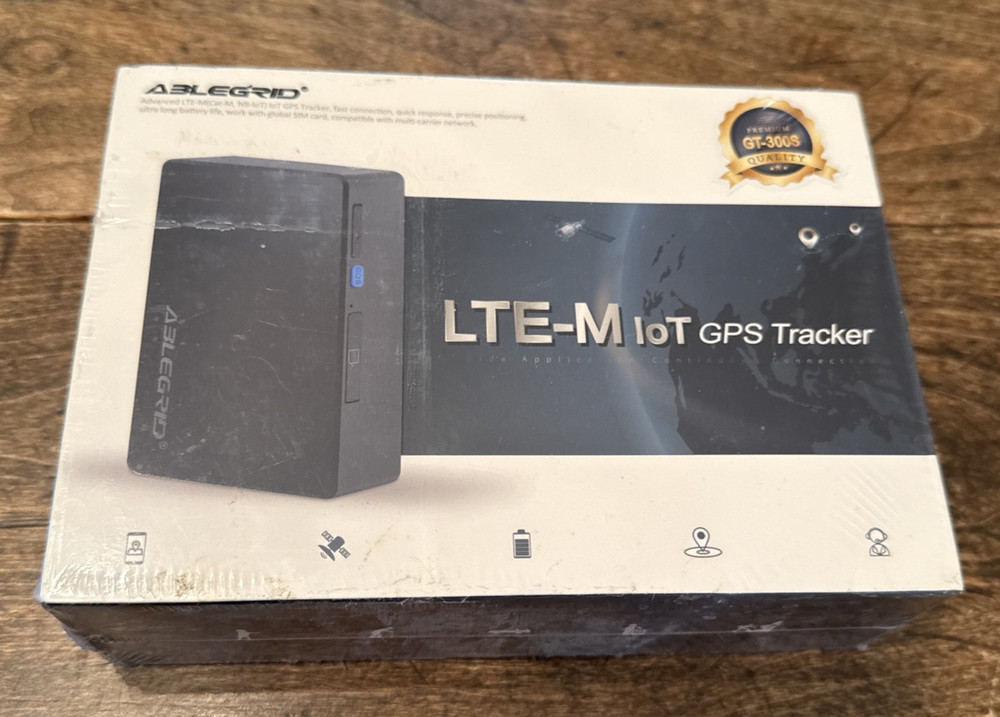 ABLEGRID LTE-M IoT GPS Tracker Model GT-300S NEW SEALED