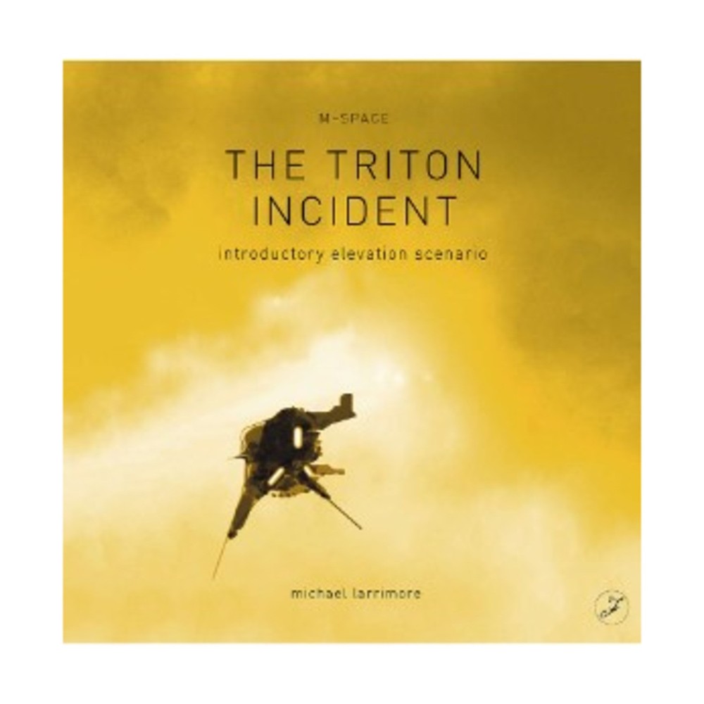 FrostByte Sci-Fi RPG M-Space - The Triton Incident (POD, Black & White) EX