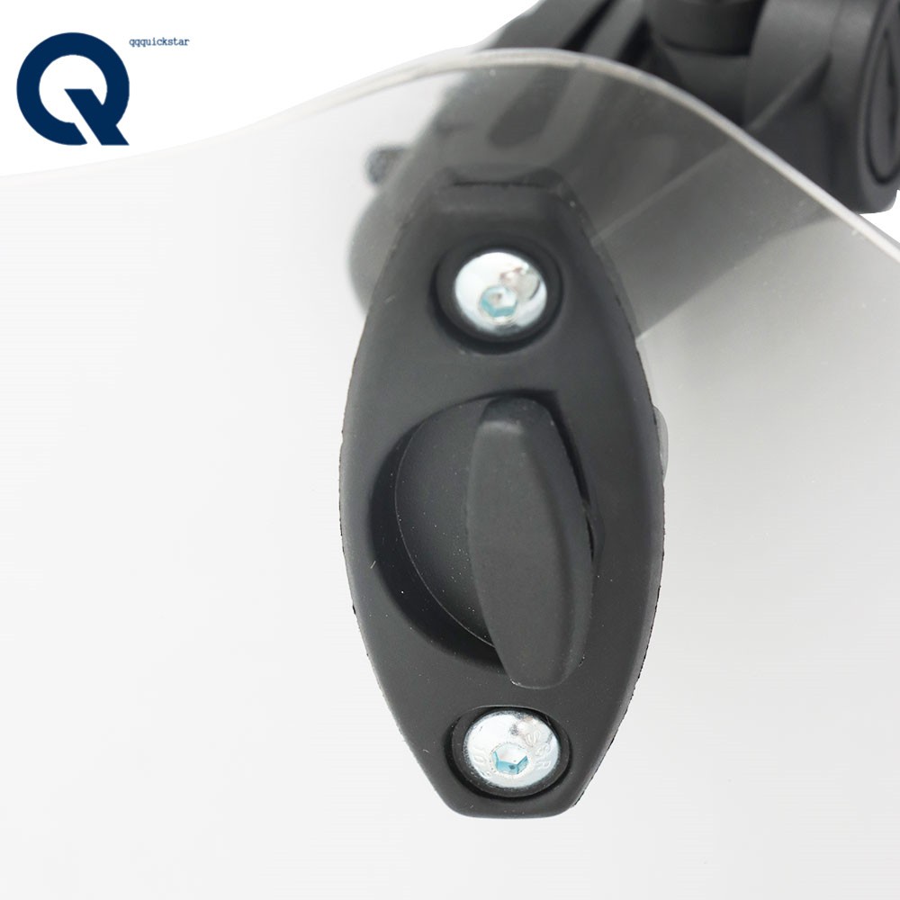 Universal Motorcycle Windshield Extension Adjustable Clip-on Windscreen Extender