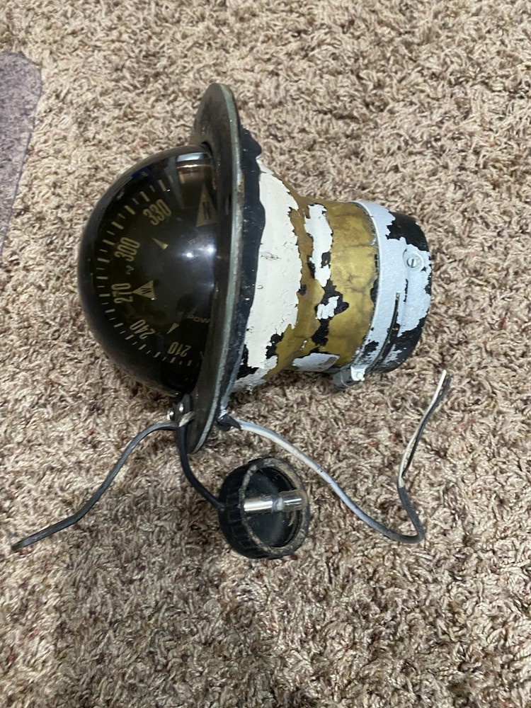 Vintage RITCHIE FB-500 POWER DAMP COMPASS 5"