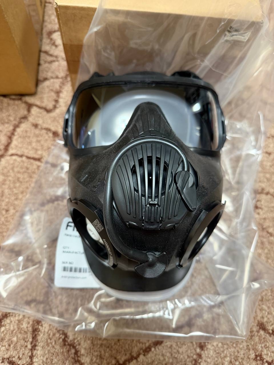 Avon FM50 Gas Mask Respirator Full Face NBC CBRN New Sealed Size L Kit
