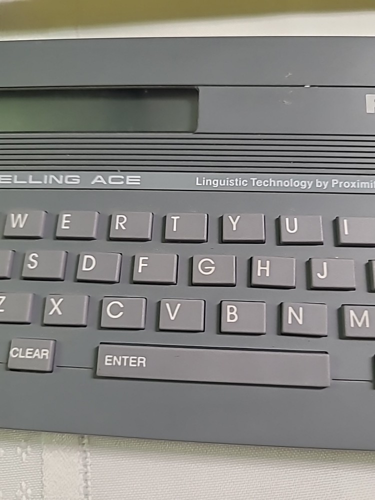 Vtg. Franklin Bookman Computer Spelling Ace (Bin C)