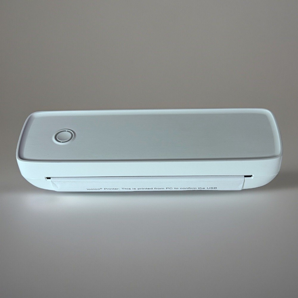 IOOIOO A80 Portable Inkless Thermal Printer- Bluetooth Wireless-Letter Size