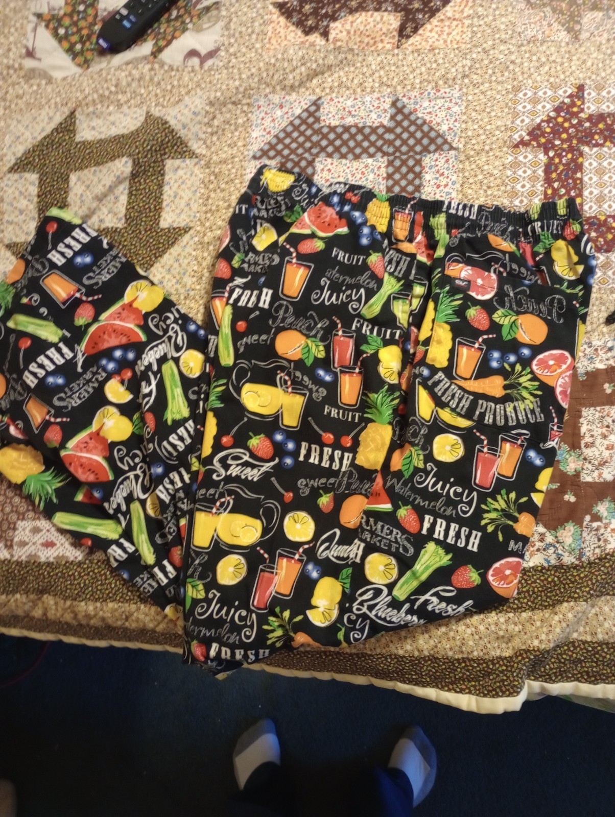 UA CHEF 100% Cotton Baggy Chef Pants Large Unisex