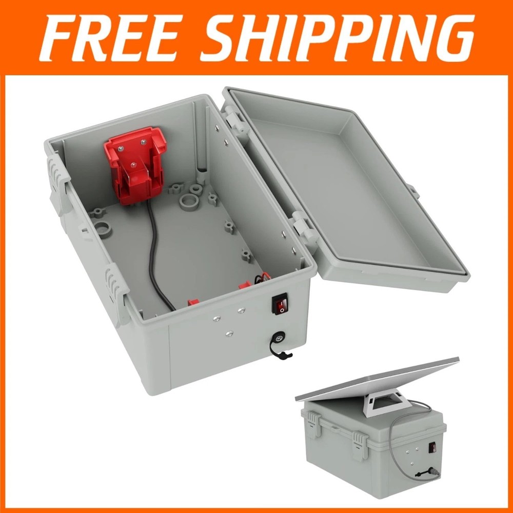 Starlink Mini Dual Battery Adapter Case with Switch Control