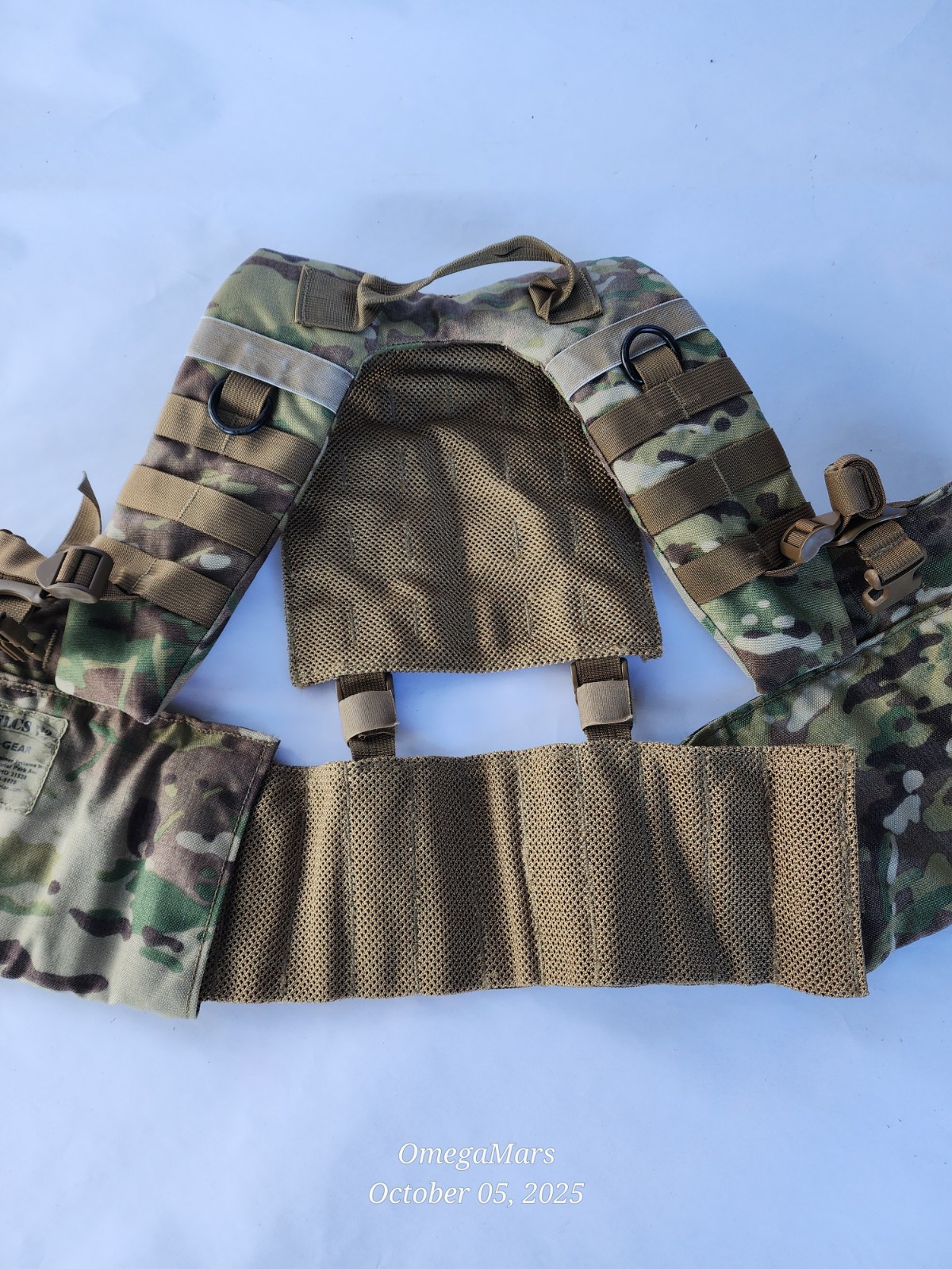 USGI H-Harness Load Bearing Vest / Tactical Vest / Multicam /OCP US Army Size L