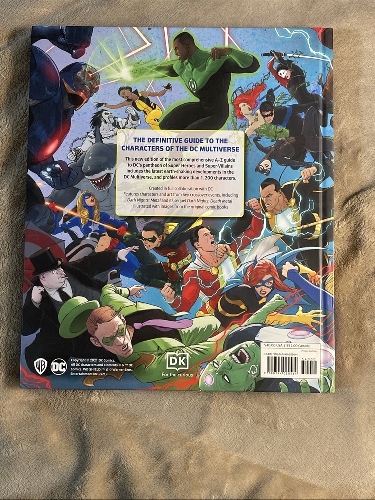 Marvel Encyclopedia 2024 & D.C Comprehensive A-Z Reference Guide