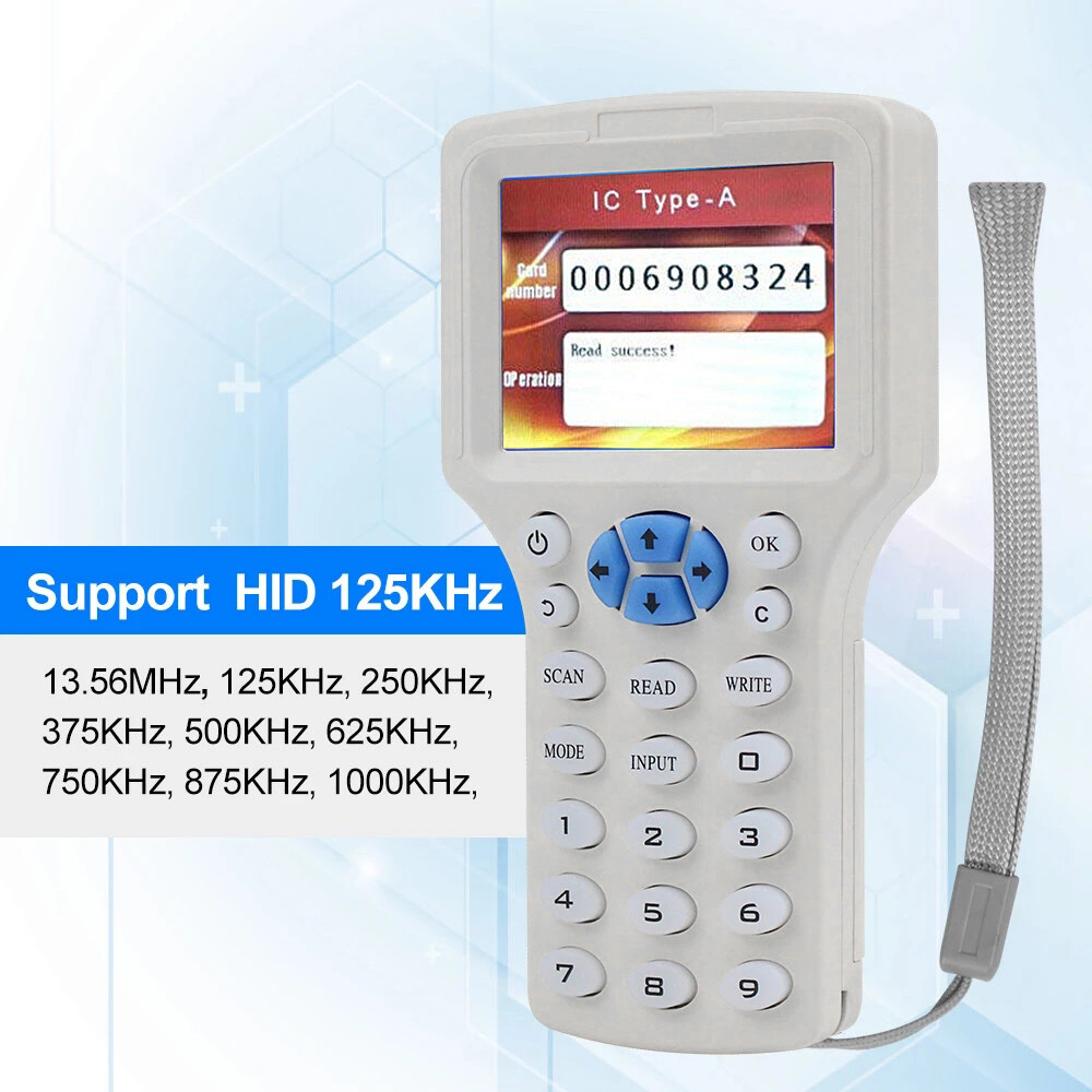 10-Frequency NFC Smart Card - Secure Access, Hotel Key & Retail Loyalty Programs