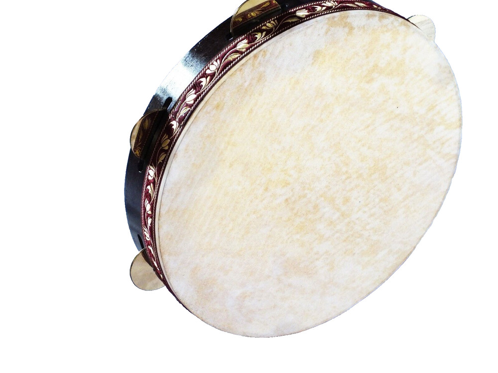 Frame Drum Daf  With Cymbals