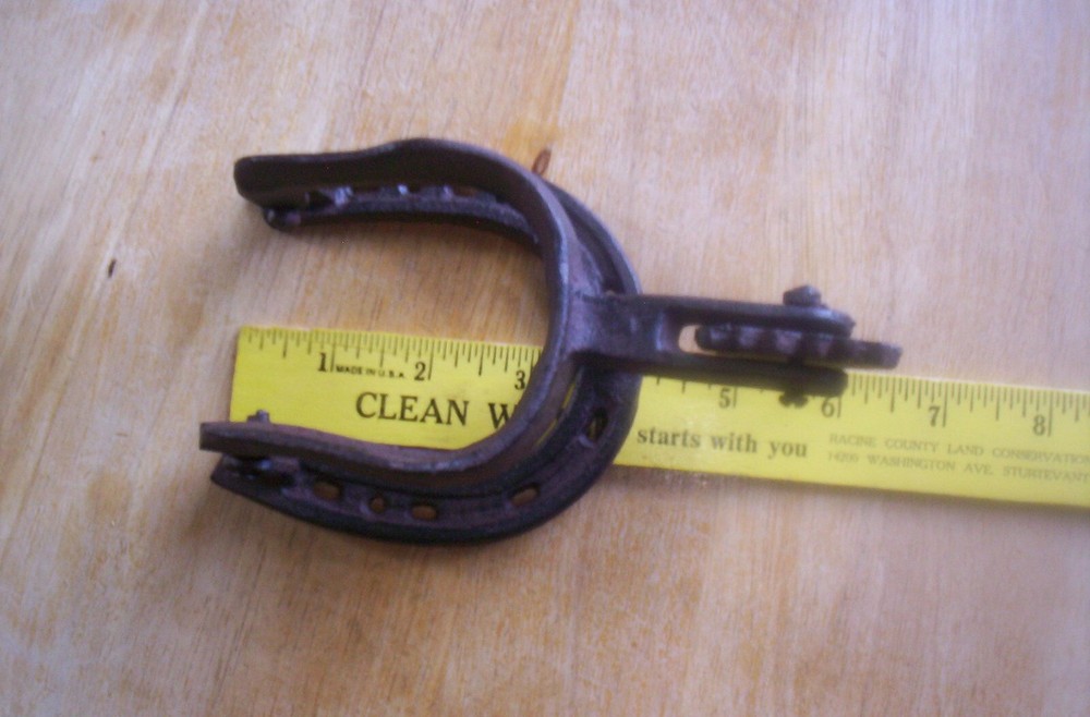 Cast Iron Spur & Horseshoe Door Knocker