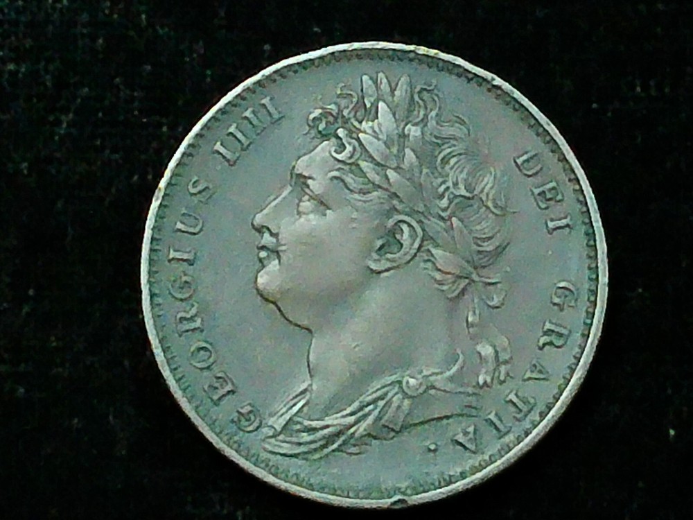 Attractive 1822 Early Great Britain Farthing