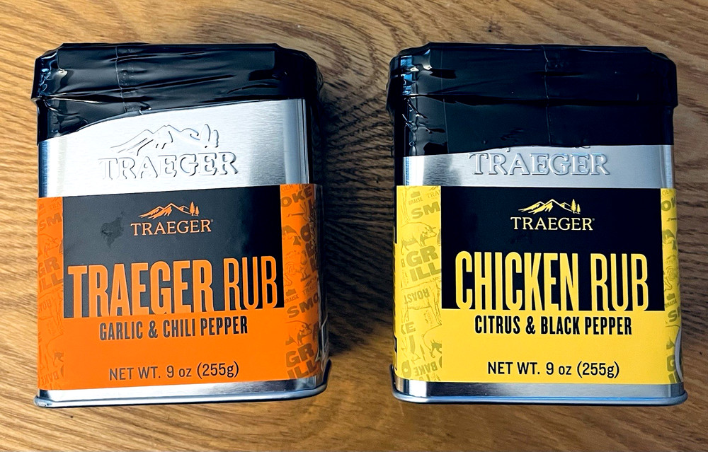 TREAGER 2 Pack Chicken Rub & Treager Rub NEW Unopened