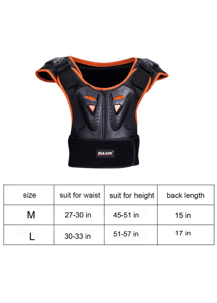 Kids Bike Chest Protector multi-use all purpose chest protector gear (a)