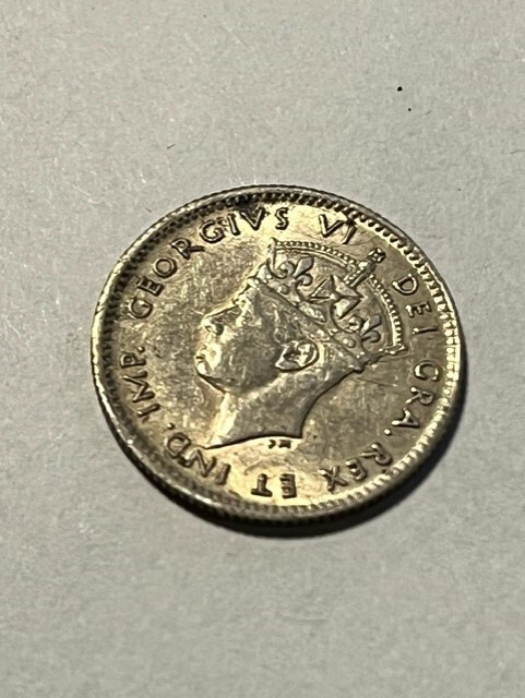 1940-C Newfoundland 5 Cents Silver VF+ #12874