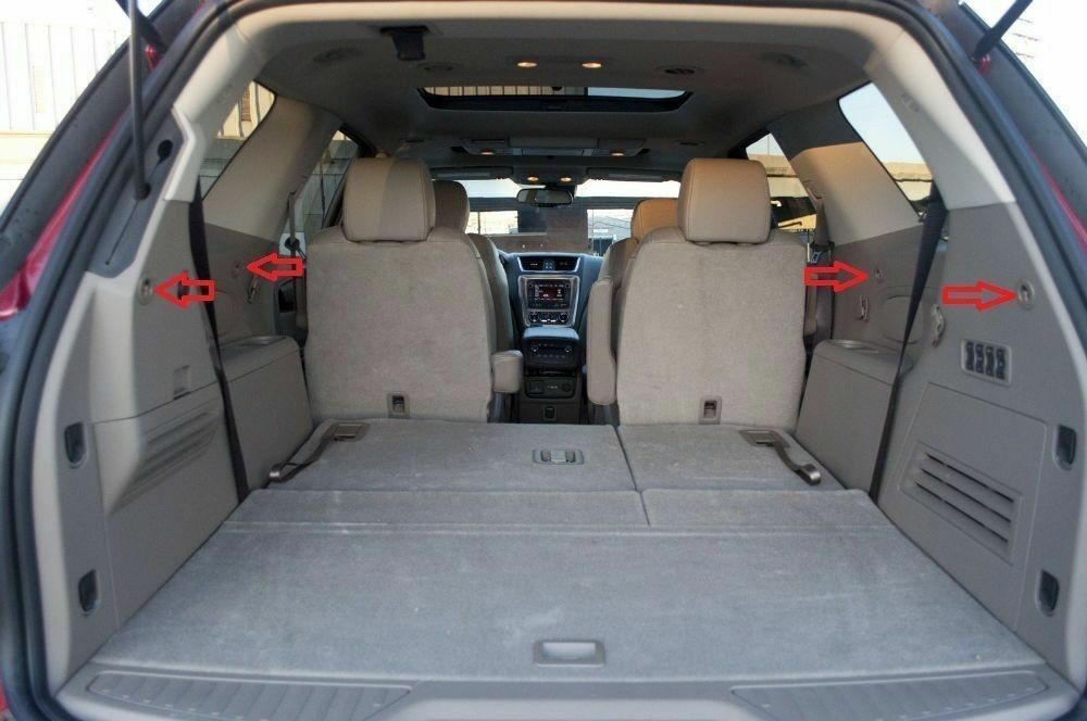 Trunk Security Cargo Shade Cover + Cargo Net Set for BUICK ENCLAVE 2008-2017 New