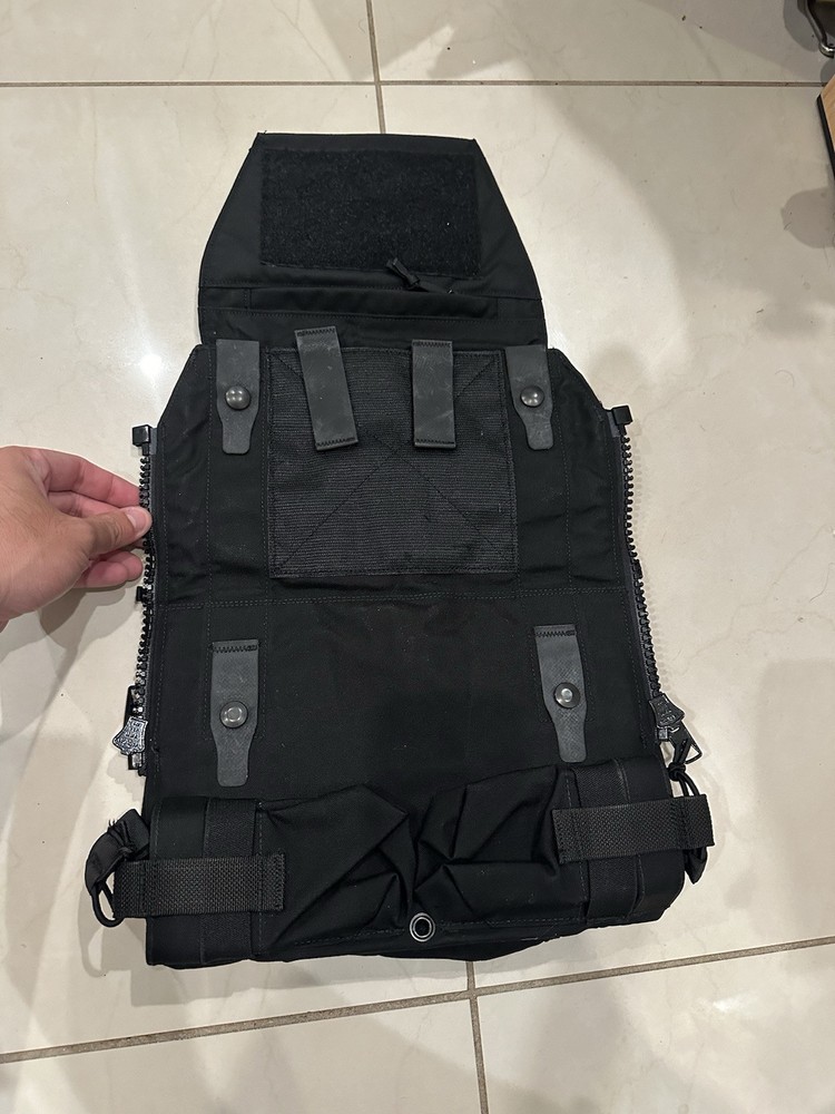 Crye Precision AVS JPC SPC Zip On Backpack Black S/M