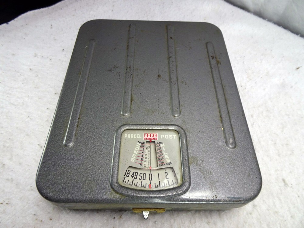 Vintage BORG PARCEL POST SCALE - very good condition