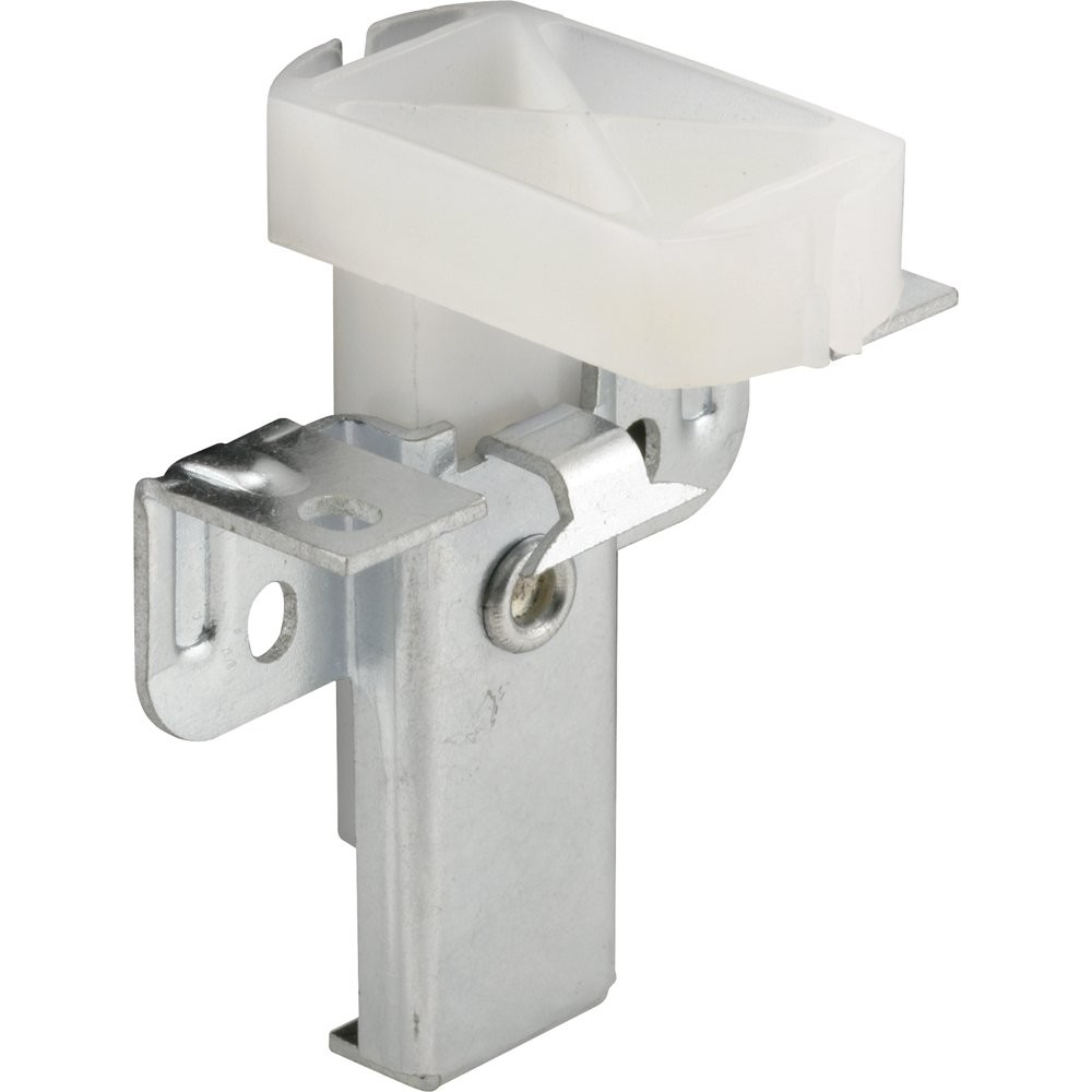 N 7072 Mirrored Door Top Guide, Plastic Guide, Adjustable (2 Pack) , White