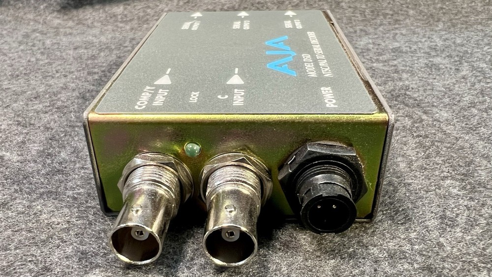 AJA D5D NTSC/PAL to SERIAL DECODER