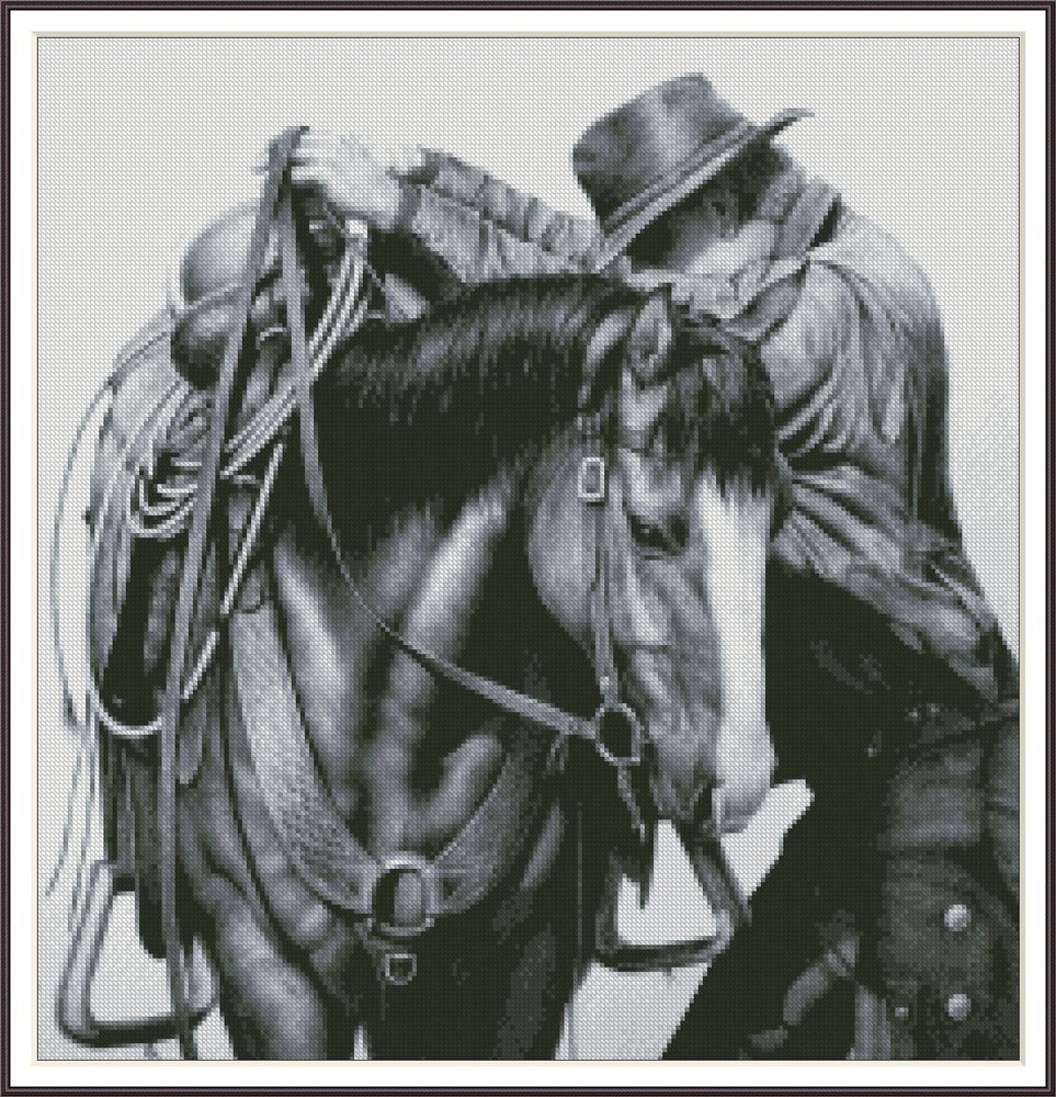 Only The Brave 871 Chart Counted Cross Stitch Pattern