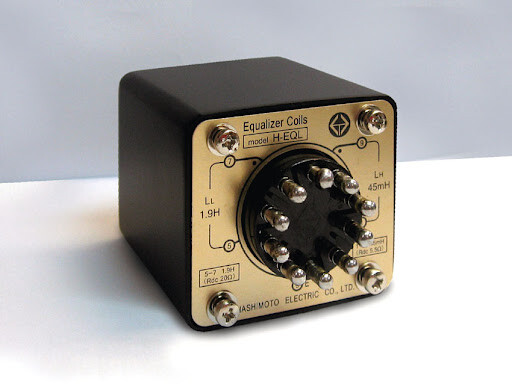 A pair of Hashimoto H-EQL Inductor for LCR Phono Equalizer for RIAA: