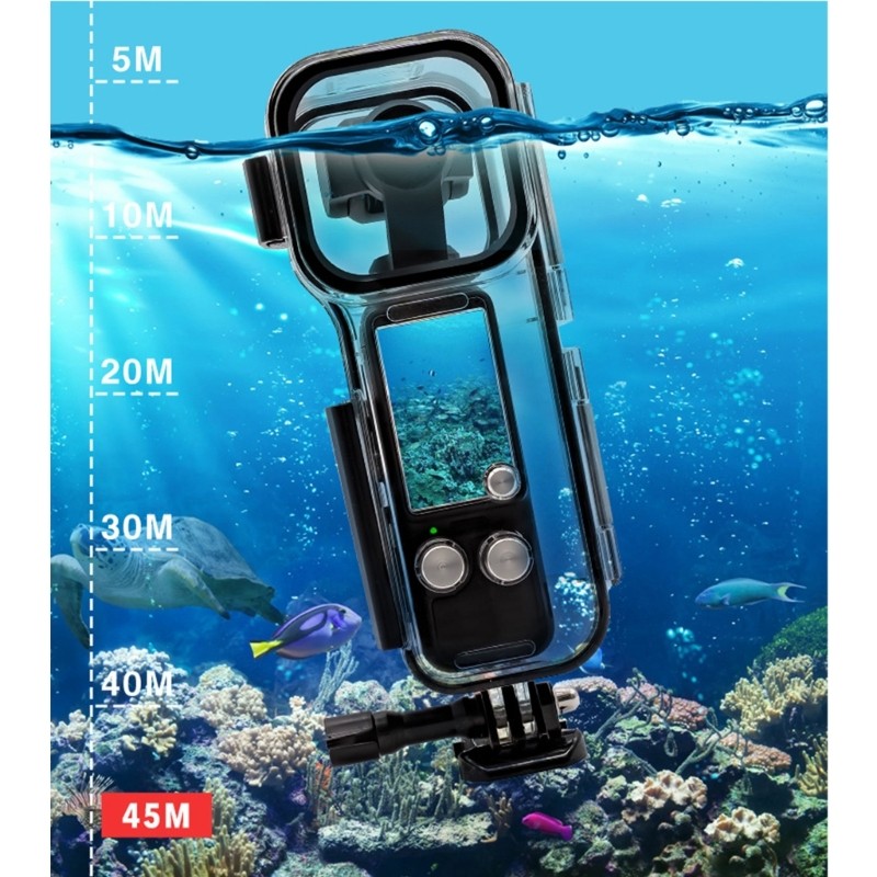 Diving Case Waterproof Protective Housing 45m For Pocket 3 Camera Accessory